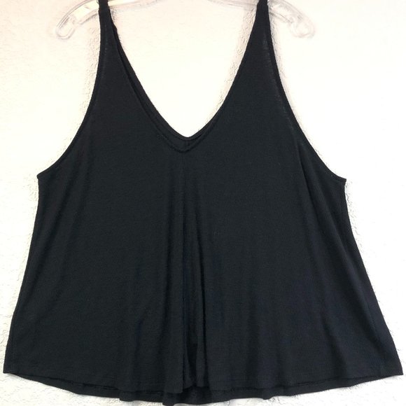 Intimately Free People Black Cropped Tank Top - Picture 3 of 5